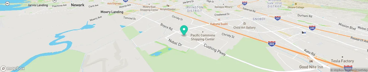 ev charging station on the map