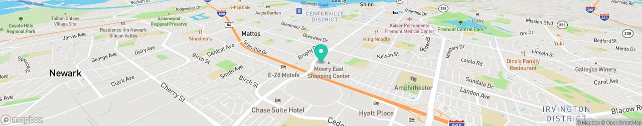 ev charging station on the map