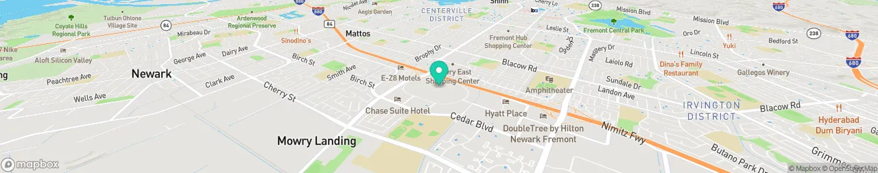 ev charging station on the map