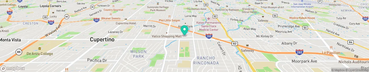 borne de recharge sur la carte