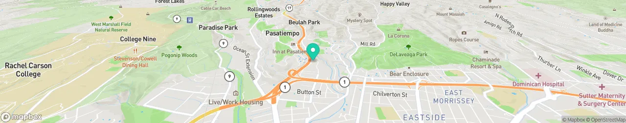 borne de recharge sur la carte