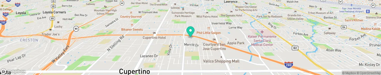 borne de recharge sur la carte