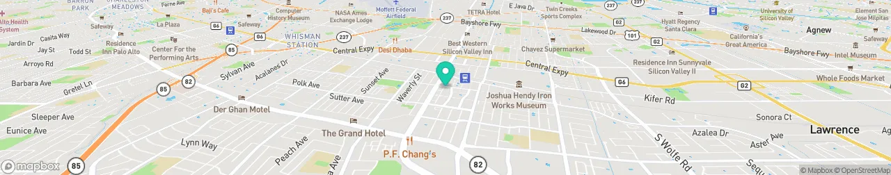 borne de recharge sur la carte