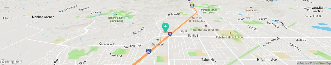 borne de recharge sur la carte