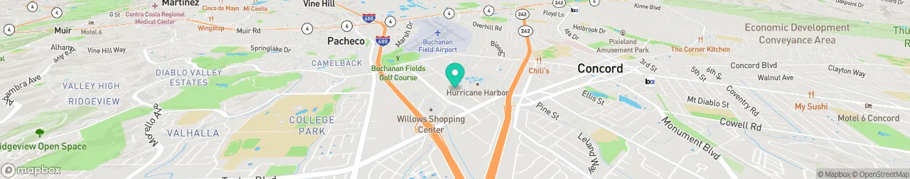 borne de recharge sur la carte