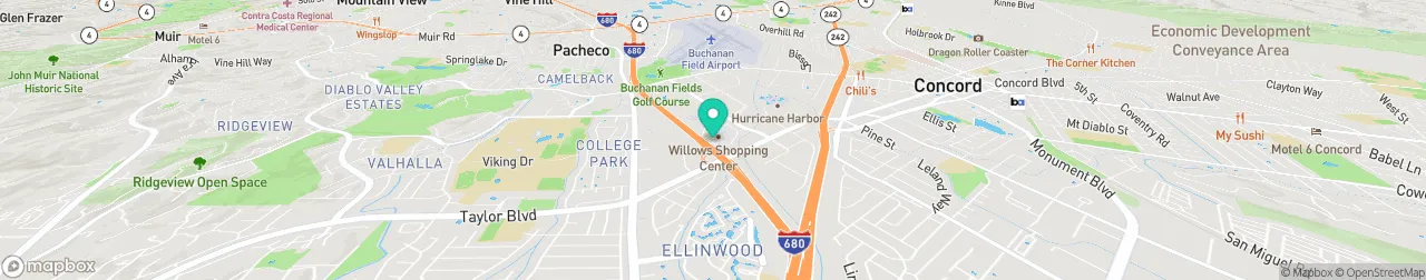 borne de recharge sur la carte