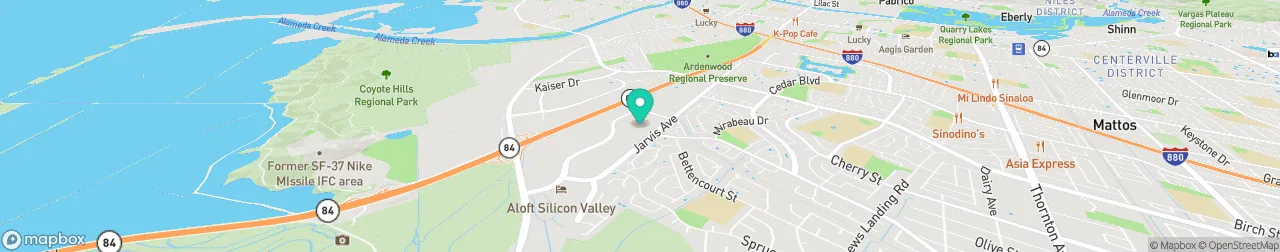 ev charging station on the map