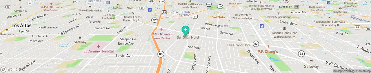 ev charging station on the map