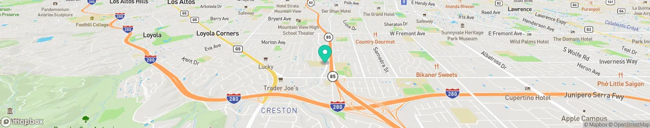 ev charging station on the map