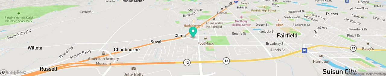 ev charging station on the map