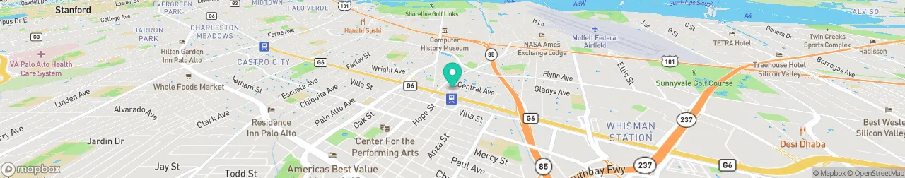 ev charging station on the map