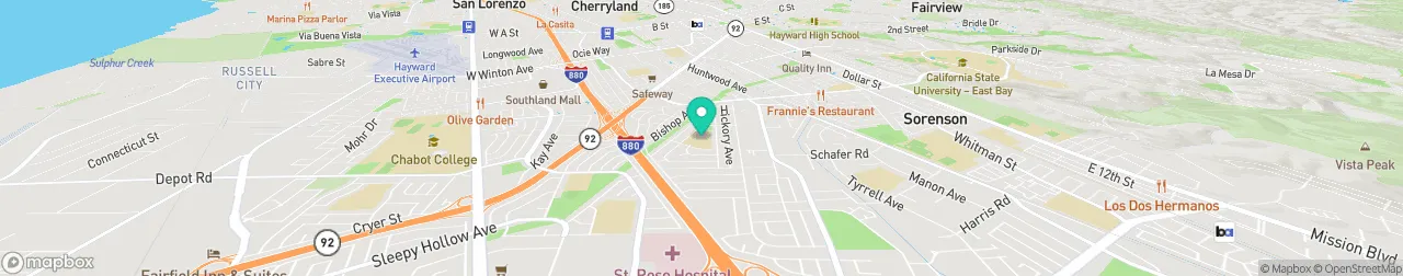 borne de recharge sur la carte