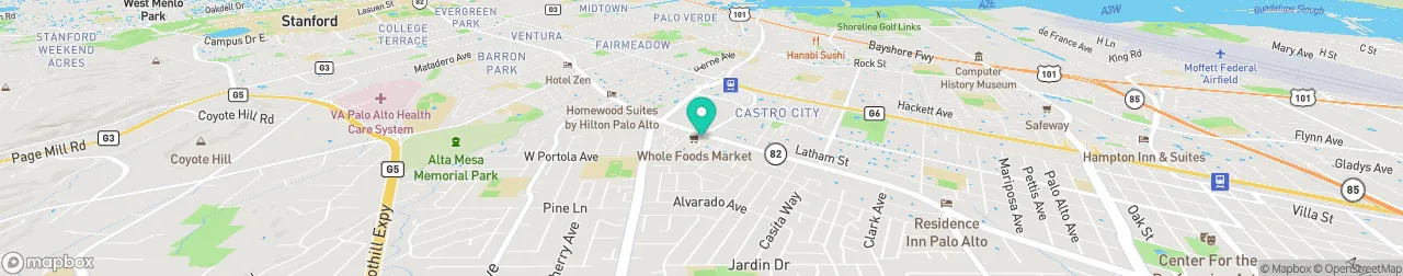 ev charging station on the map