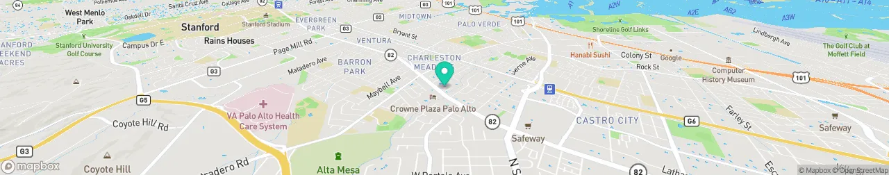 ev charging station on the map