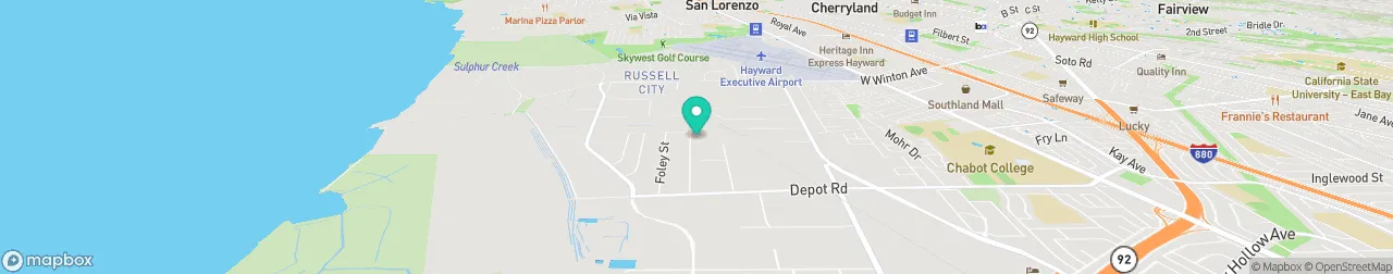 ev charging station on the map