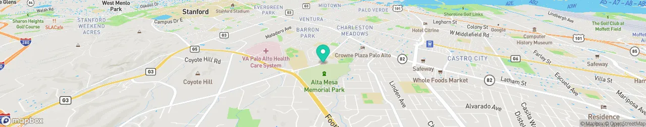 ev charging station on the map