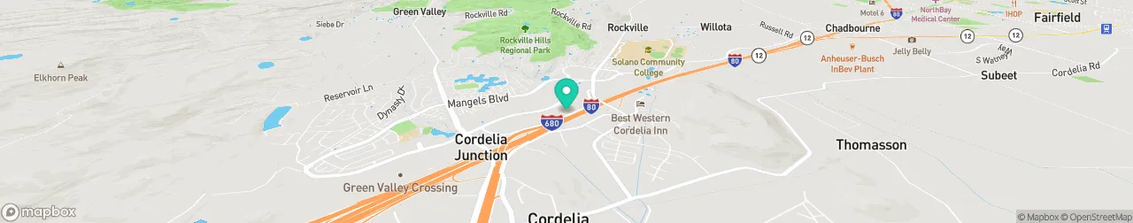 ev charging station on the map