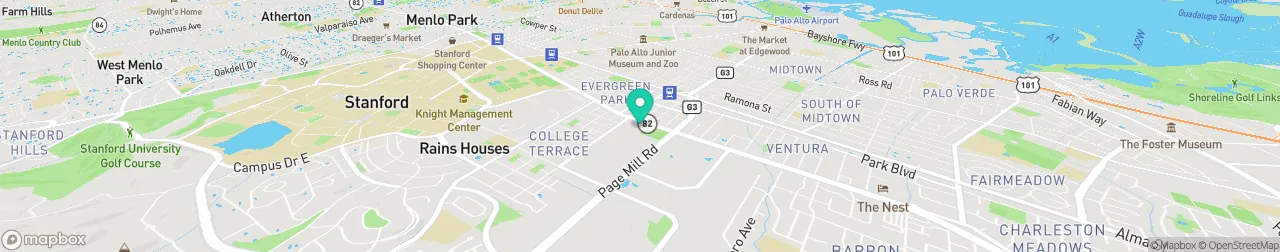 ev charging station on the map