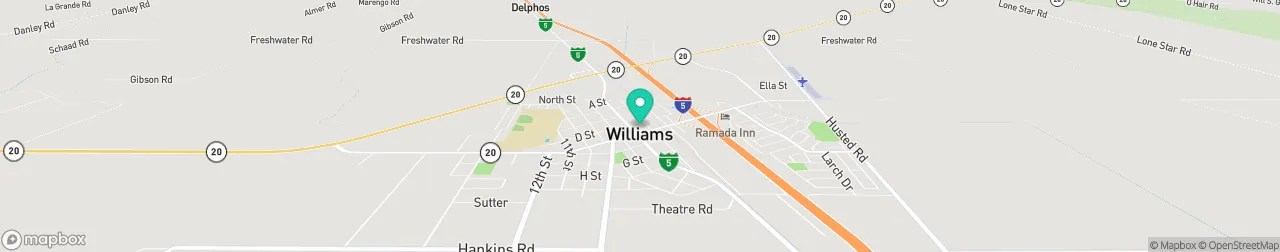 borne de recharge sur la carte