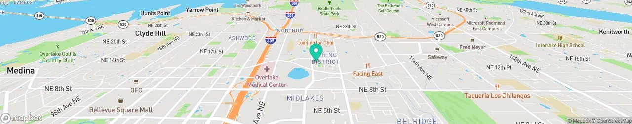 ev charging station on the map