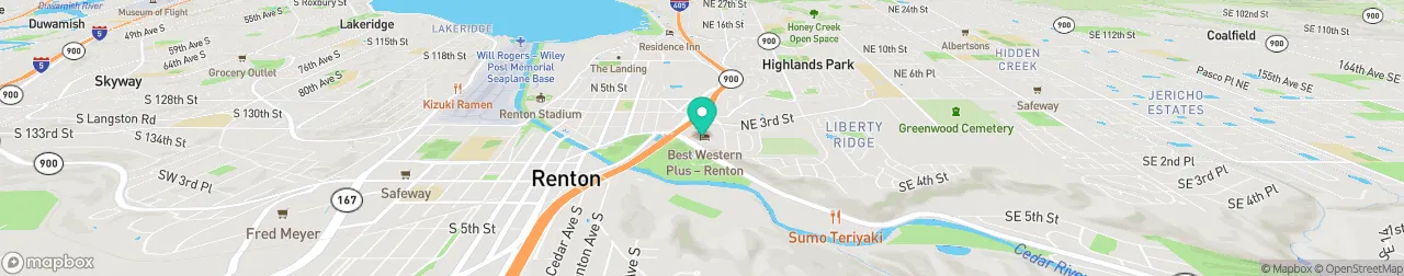 ev charging station on the map