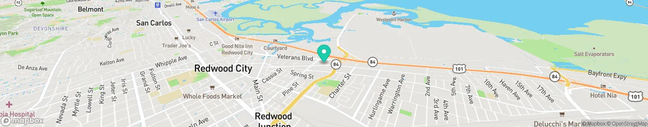 ev charging station on the map