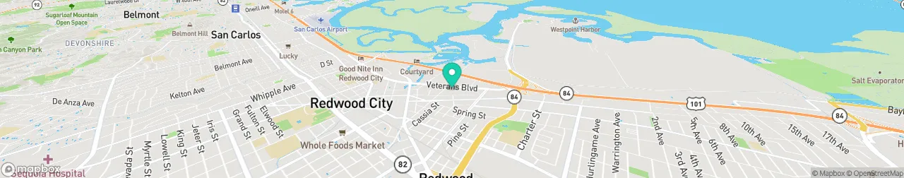 ev charging station on the map