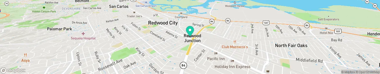 borne de recharge sur la carte