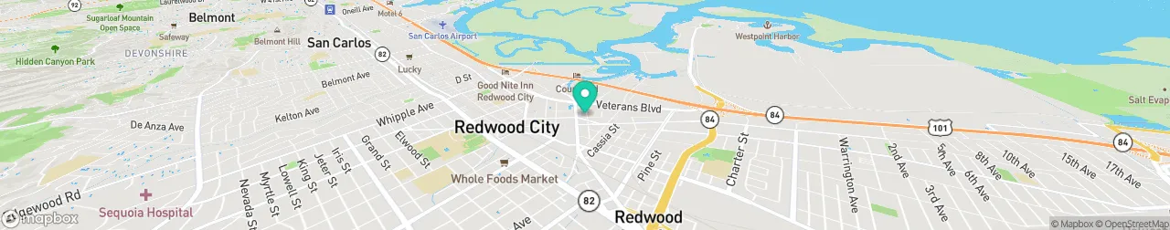 ev charging station on the map