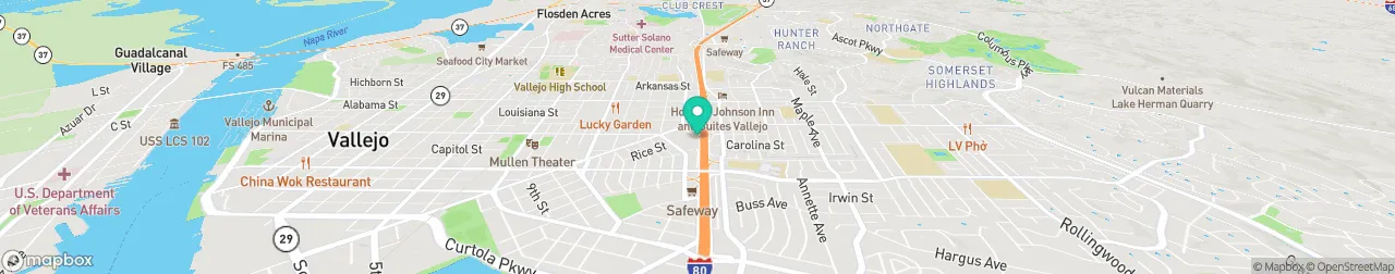 borne de recharge sur la carte