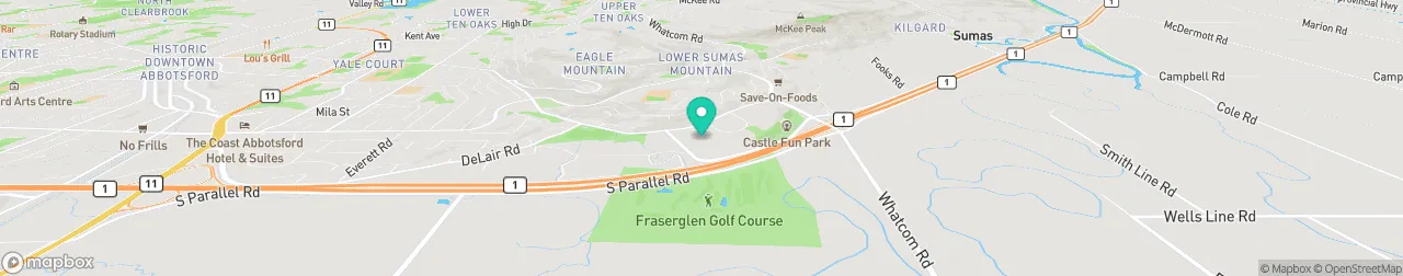 borne de recharge sur la carte