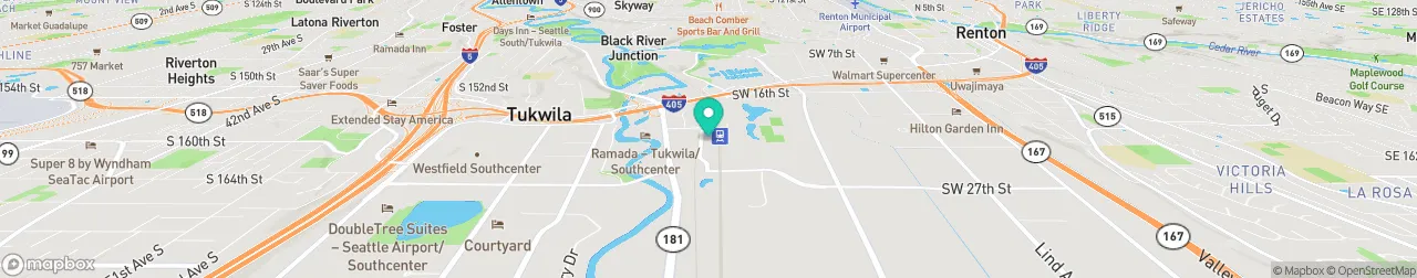 borne de recharge sur la carte