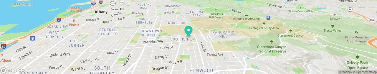 borne de recharge sur la carte