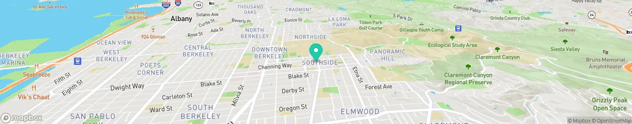 borne de recharge sur la carte