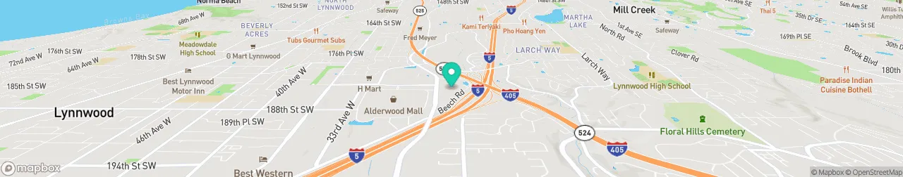 ev charging station on the map