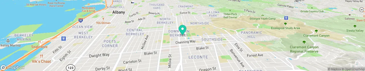 borne de recharge sur la carte