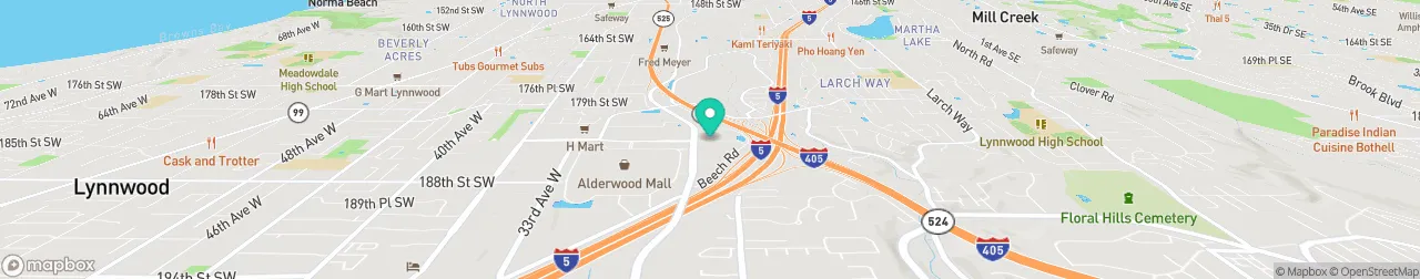 ev charging station on the map