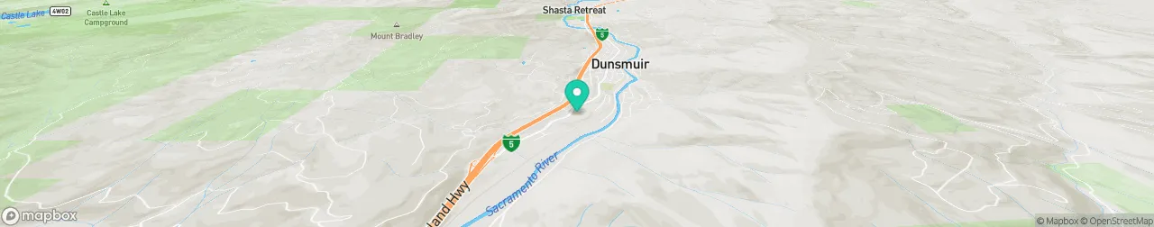 borne de recharge sur la carte