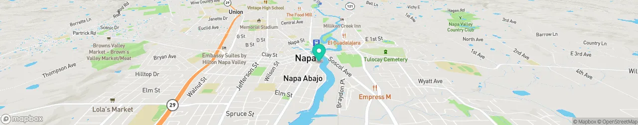 borne de recharge sur la carte