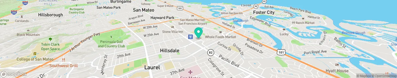 borne de recharge sur la carte