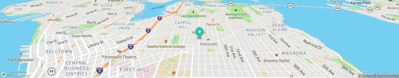 borne de recharge sur la carte