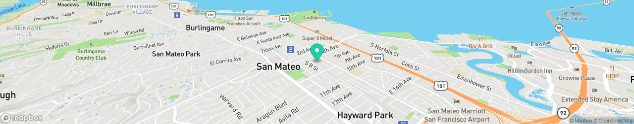 borne de recharge sur la carte