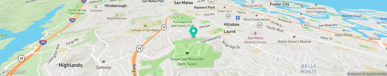 borne de recharge sur la carte