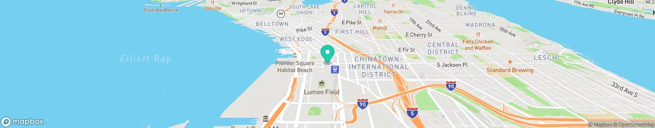 borne de recharge sur la carte