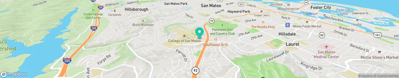 borne de recharge sur la carte