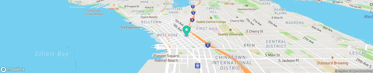 borne de recharge sur la carte