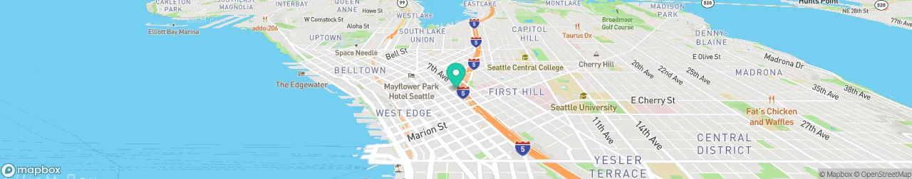 borne de recharge sur la carte