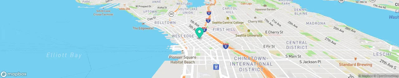 borne de recharge sur la carte