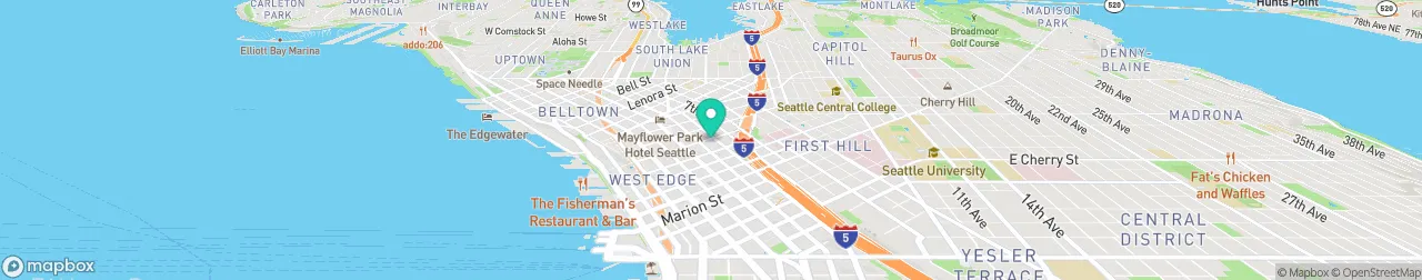 borne de recharge sur la carte