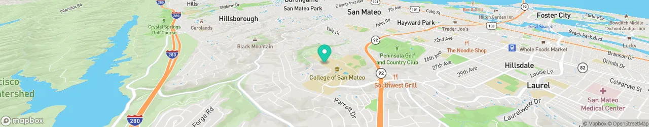 borne de recharge sur la carte